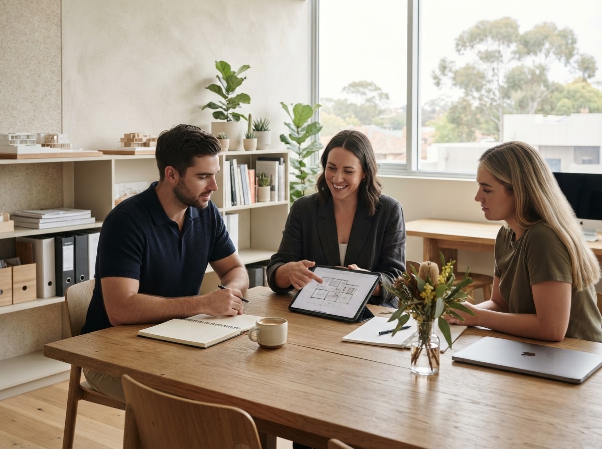 Lodeminting analysts discussing a daily report